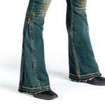 Essentials Collection Pants Hellraiser Side Zipper Jeans - Vintage Blue