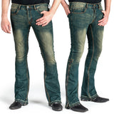 Essentials Collection Pants Hellraiser Side Zipper Jeans - Vintage Blue