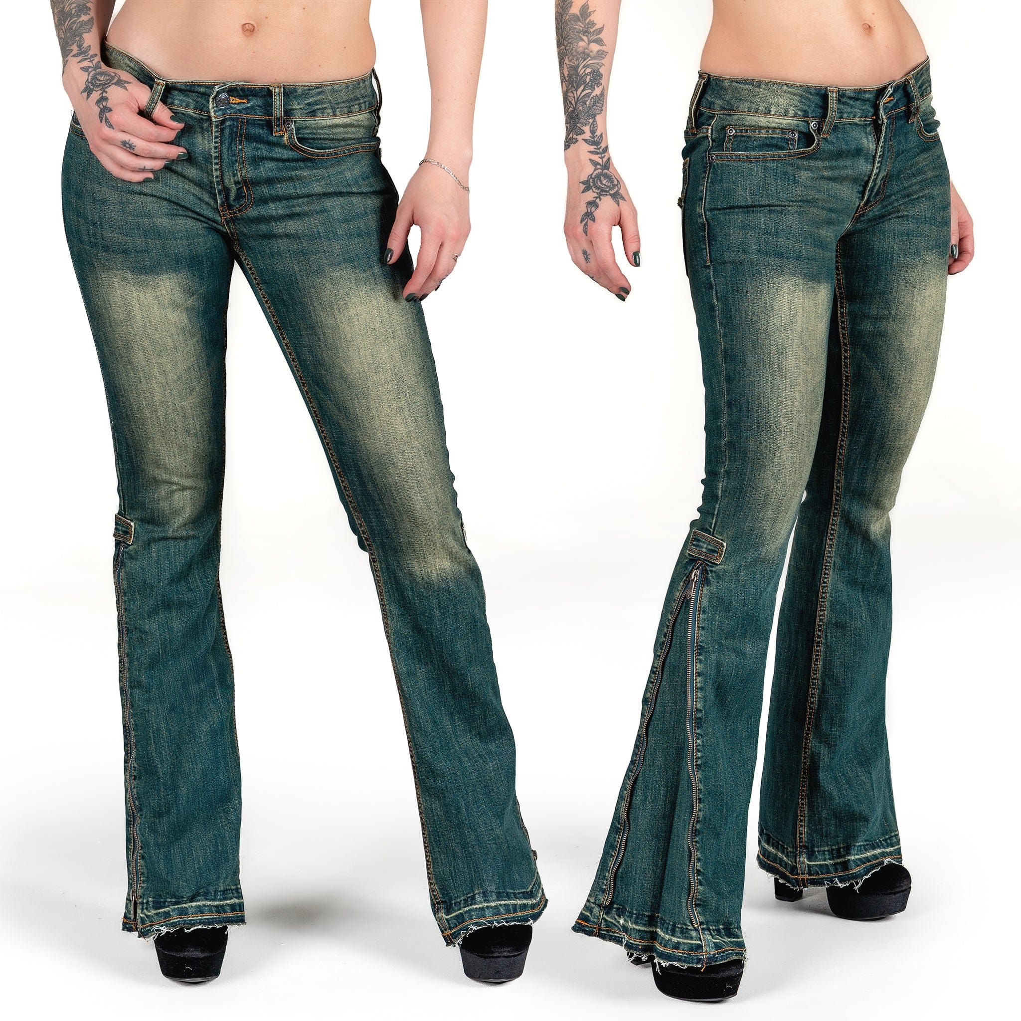 Wornstar Clothing Womens Jeans
