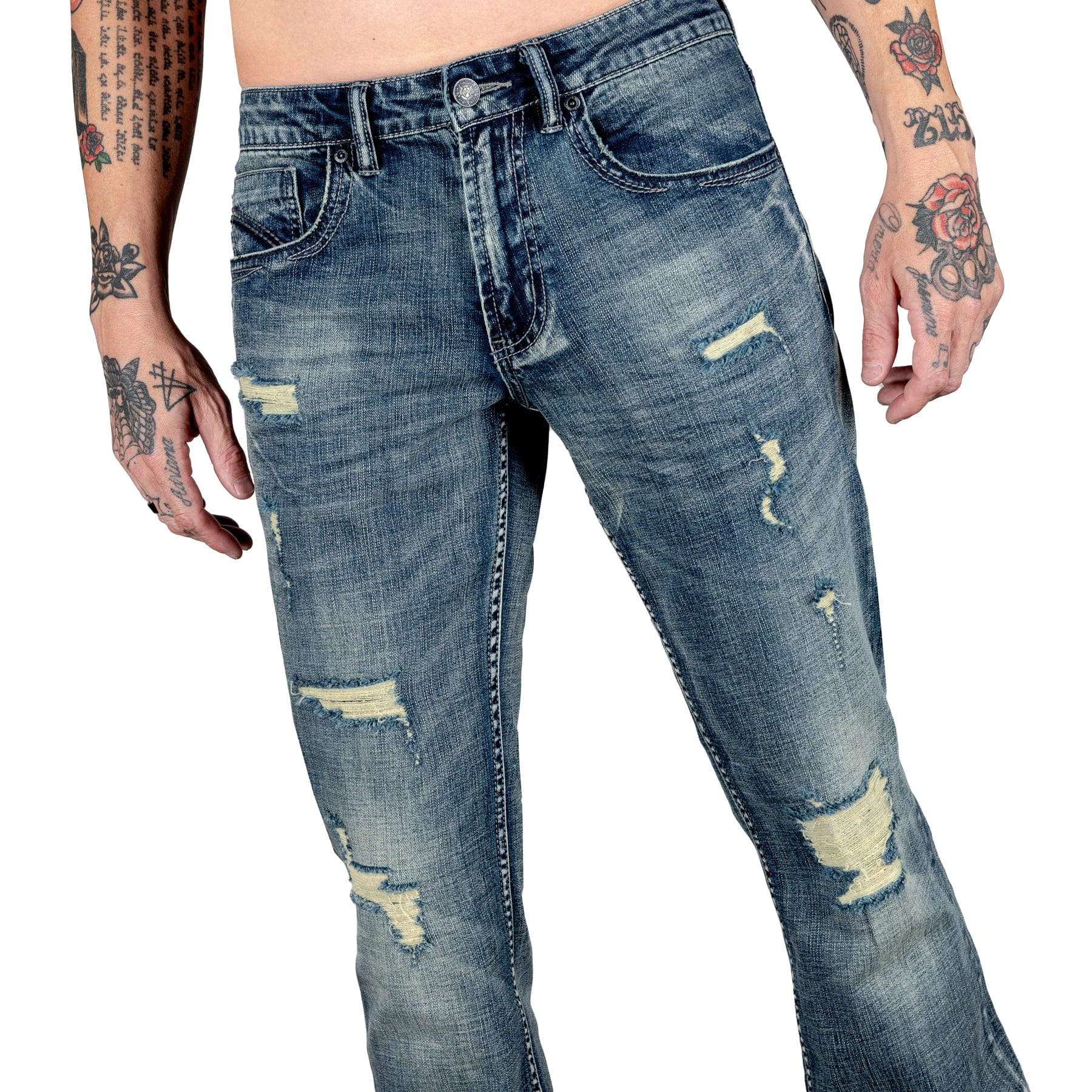 Essentials Collection Pants Trailblazer Jeans - Faded Blue