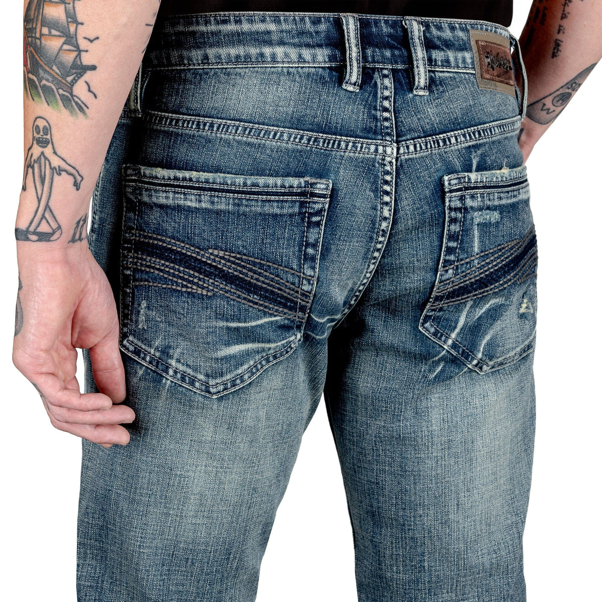 Essentials Collection Pants Trailblazer Jeans - Faded Blue