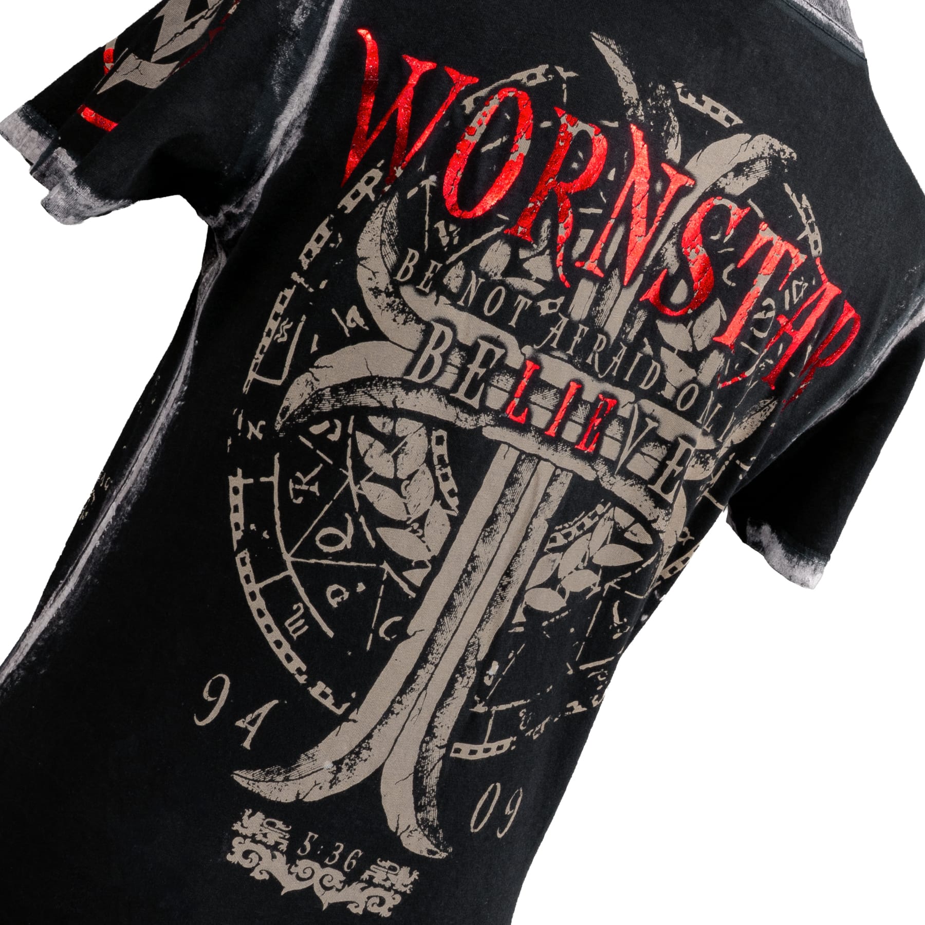 Sirens Collection T-Shirt Believe V-Neck Tee