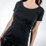 Sirens Collection T-Shirt Black Skull Tee