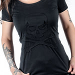 Sirens Collection T-Shirt Black Skull Tee