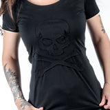 Sirens Collection T-Shirt Black Skull Tee