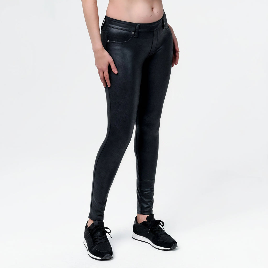 Wornstar Clothing Womens Pants. Fearless Skinny Cut Pants - Black