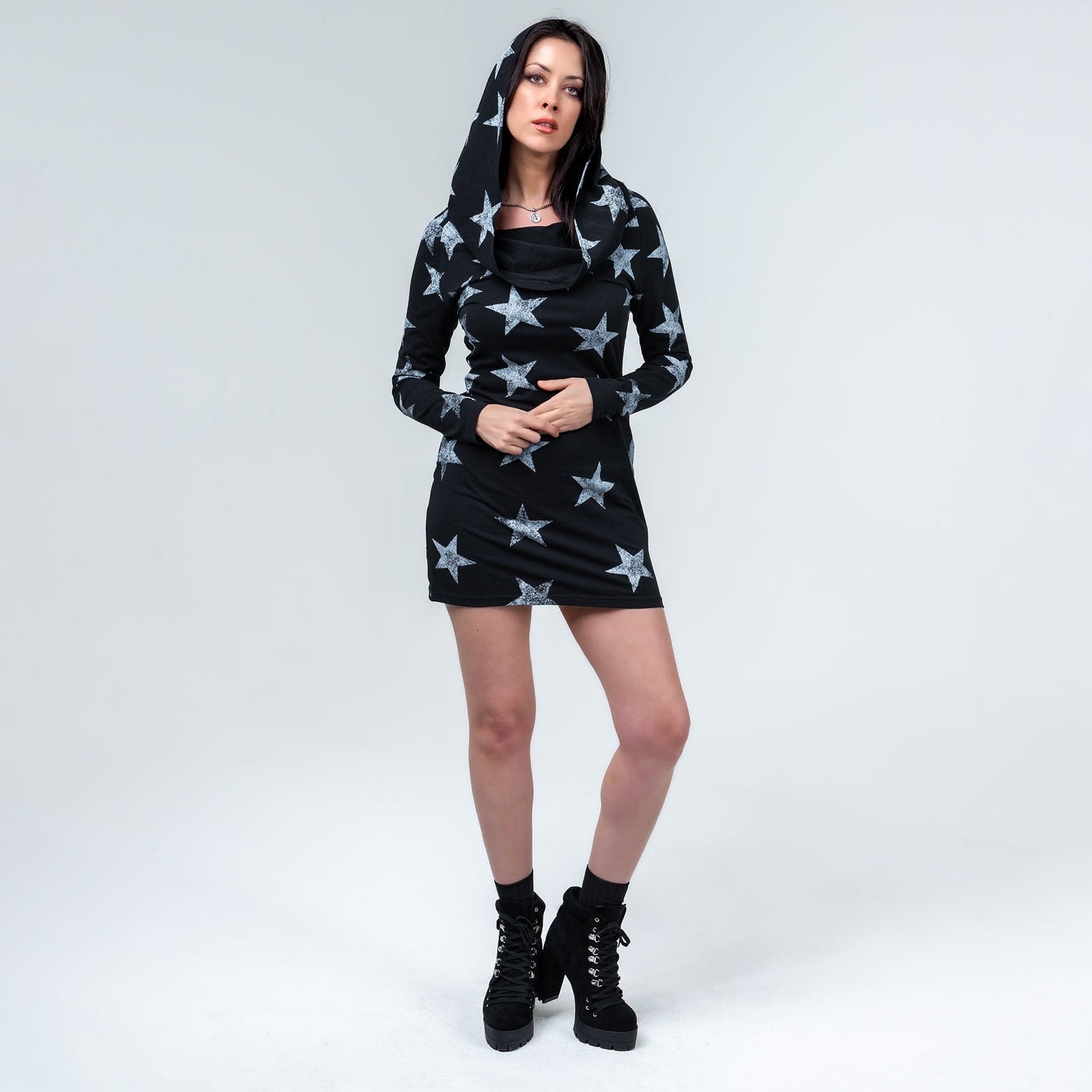 Wornstar Clothing Dress Starfall Hoodie Dress