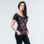 Wornstar Clothing Womens Tee. Voodoo Skull T-Shirt.