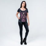 Wornstar Clothing Womens Tee. Voodoo Skull T-Shirt.