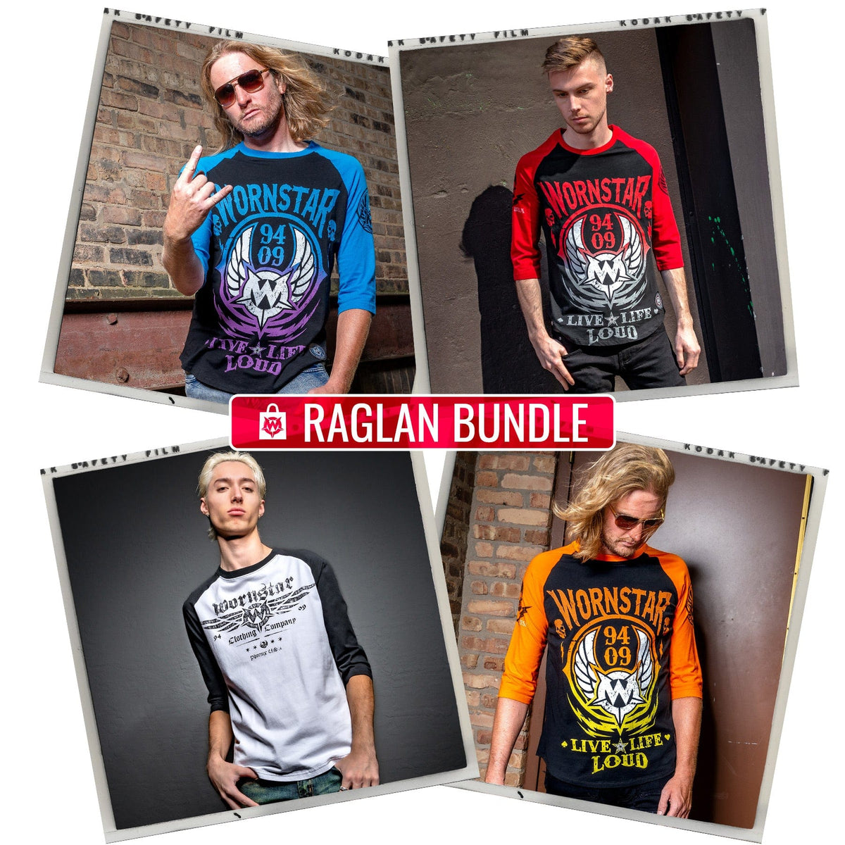 Wornstar Bundle Bundle Raglan Bundle