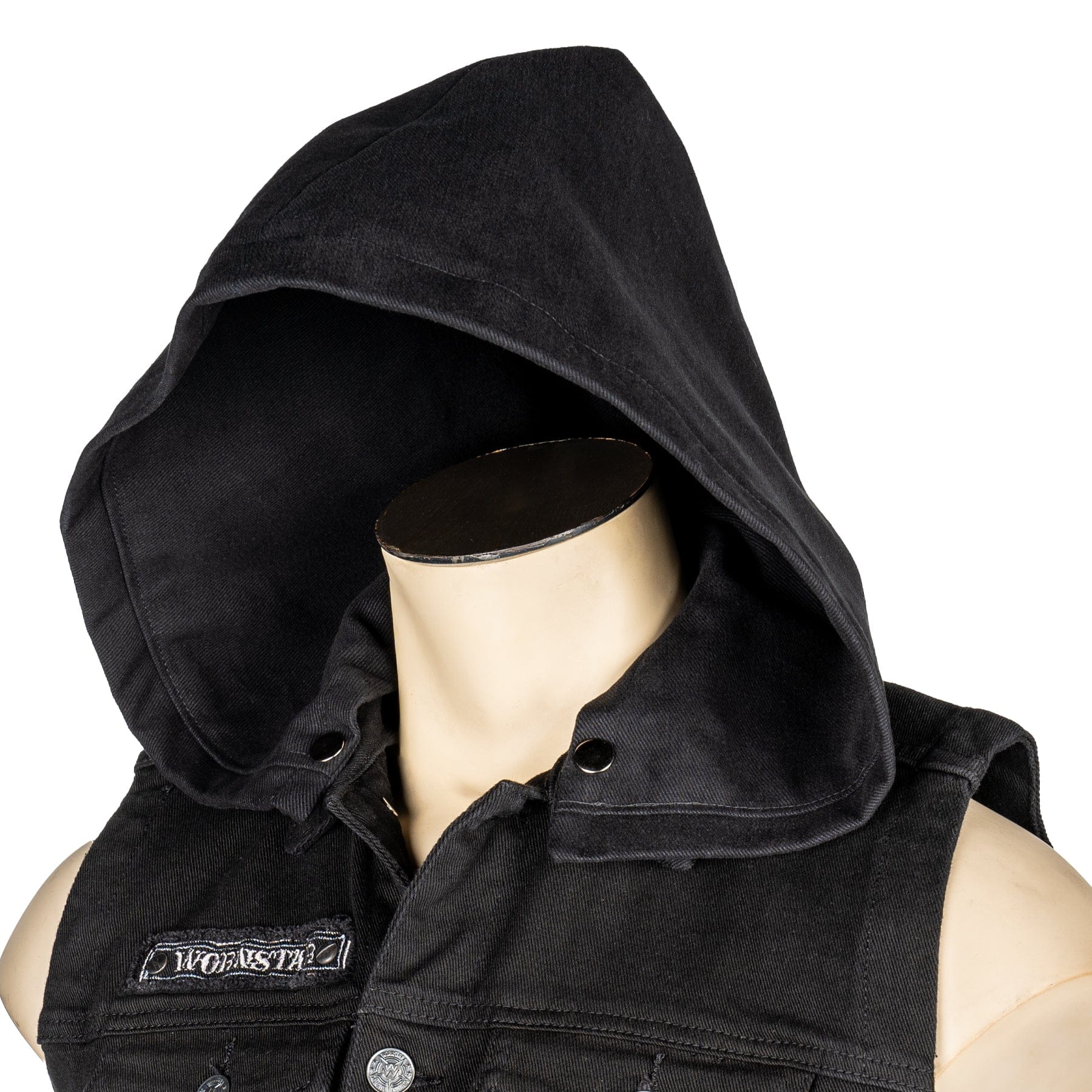 Wornstar mw_product_option Denim Hood Removable Hood