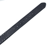 Wornstar Swag Belt Barricade Leather Belt - Aged Metal