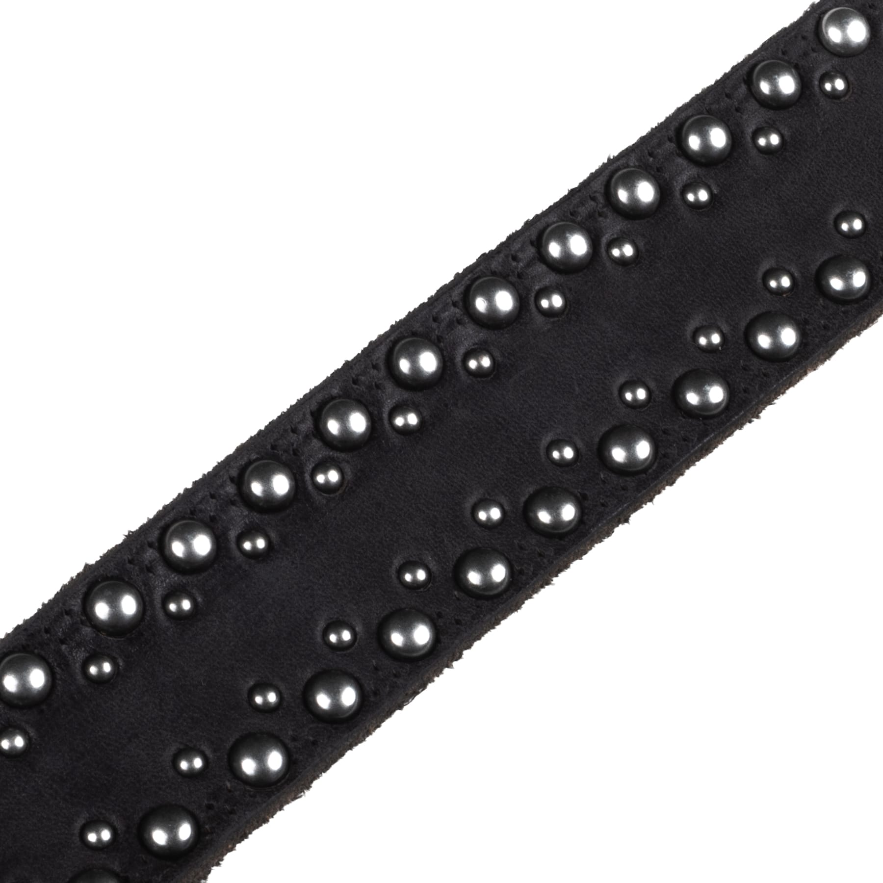 Wornstar Swag Belt Barricade Leather Belt - Aged Metal with Vengeance Belt Buckle