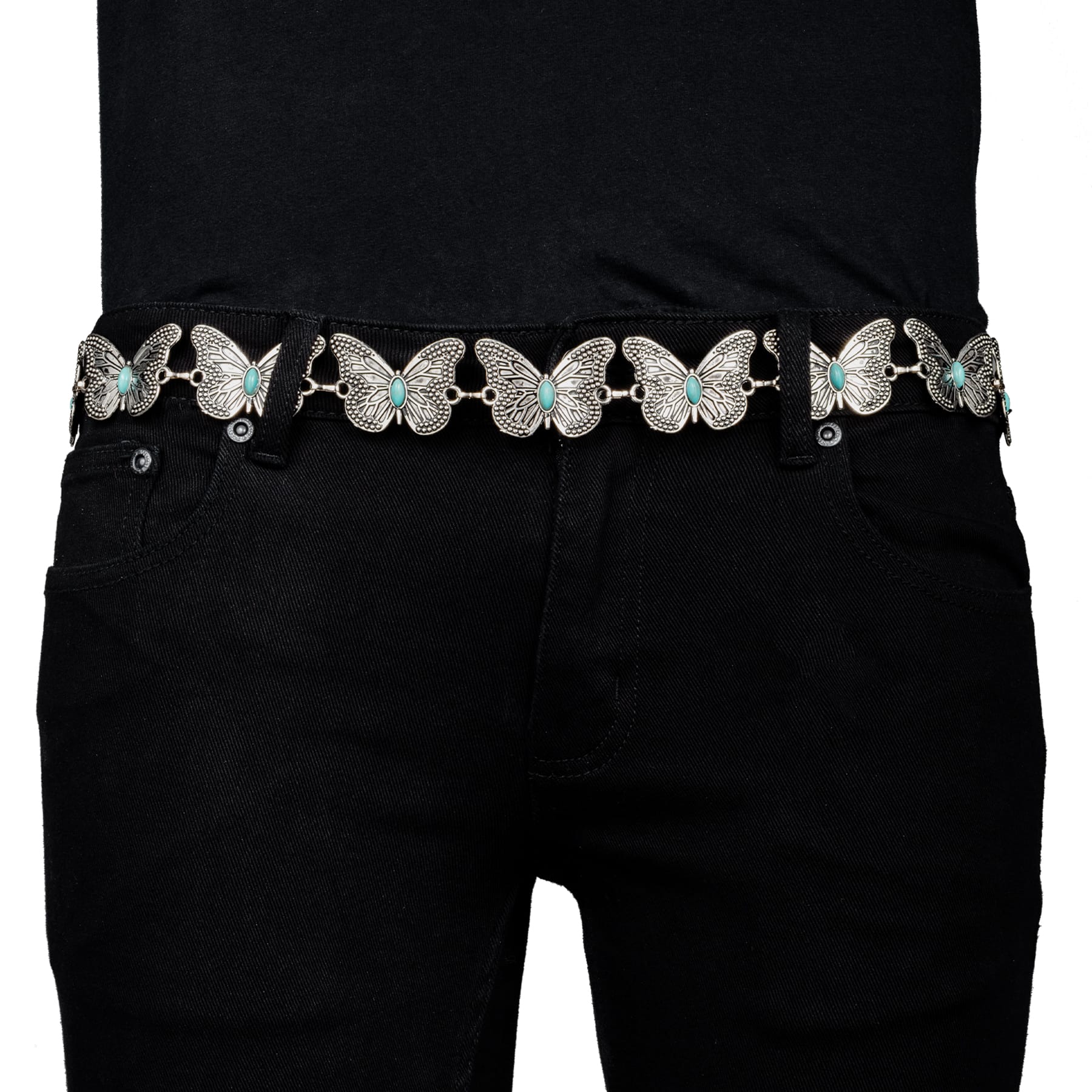 Wornstar Swag Belt Butterfly Metal Belt - One Size