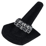 Wornstar Swag Accessory Eternity Skulls Ring