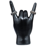 Wornstar Swag Accessory Eternity Skulls Ring