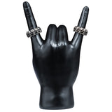 Wornstar Swag Accessory Eternity Skulls Ring