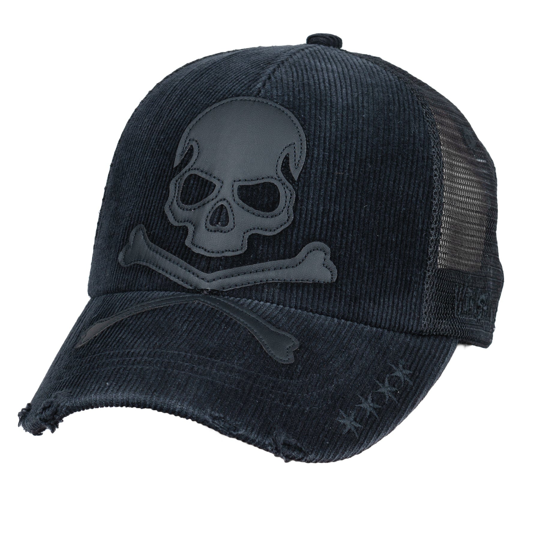 Wornstar Clothing Relentless Black Trucker Hat