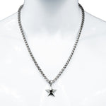 Wornstar Swag Necklace Star on Devils Braid Necklace