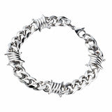 Wornstar Swag Necklace Wornstar Bracelet - Barbed Wire