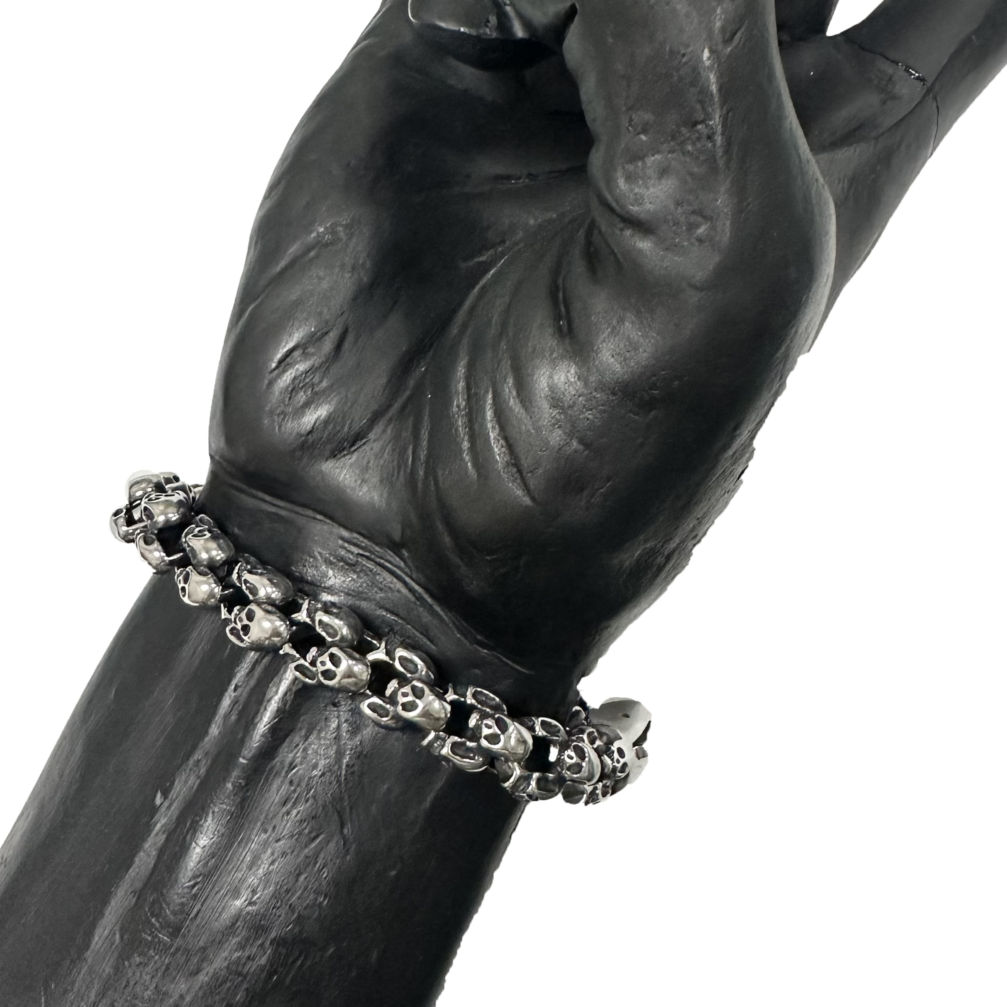 Wornstar Swag Bracelet Wornstar Bracelet - Catacombs - Antique Finish Skulls