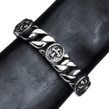 Wornstar Swag Bracelet Wornstar Bracelet - Curb Chain with Crosses