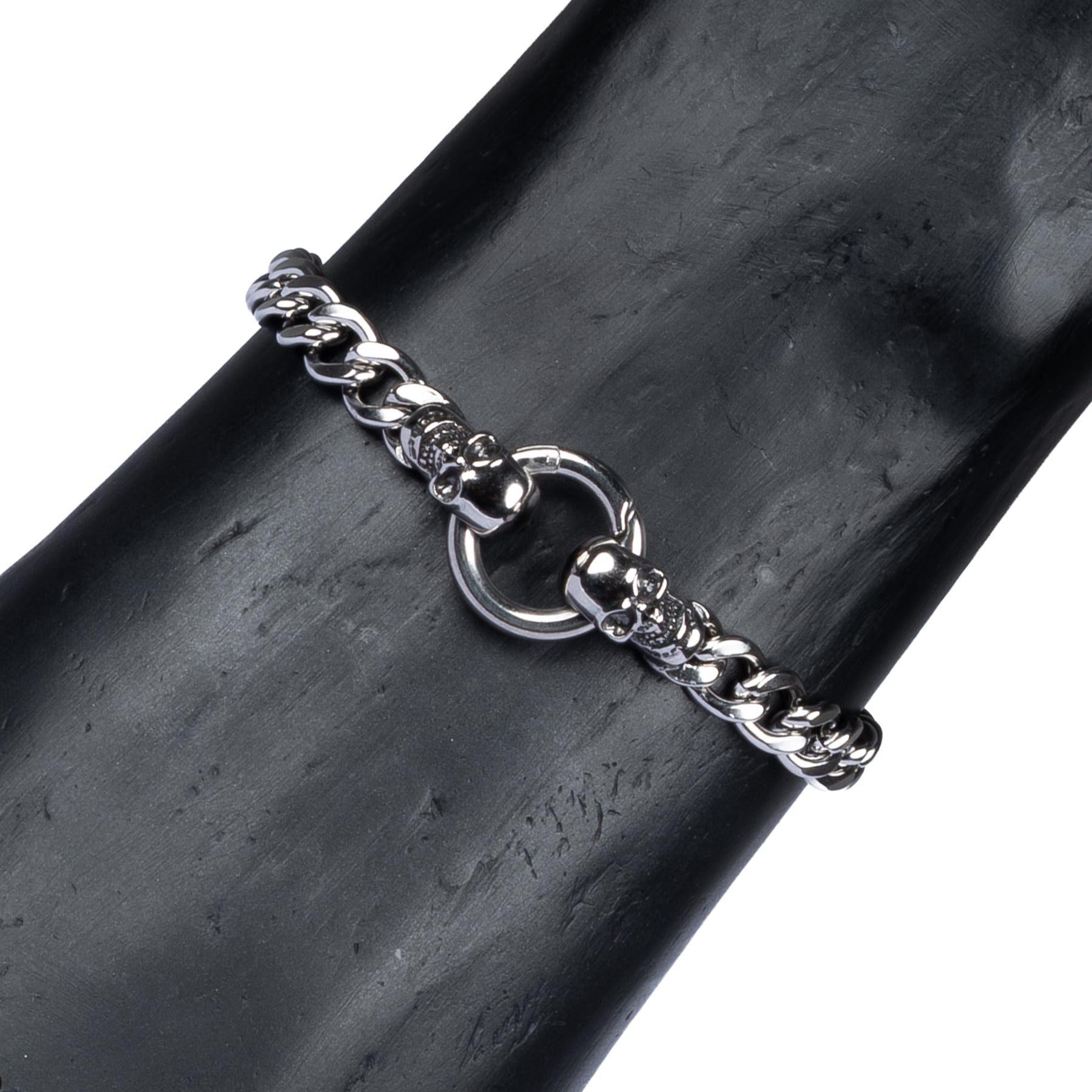 Wornstar Swag Bracelet Wornstar Bracelet - Double Skull x Ring