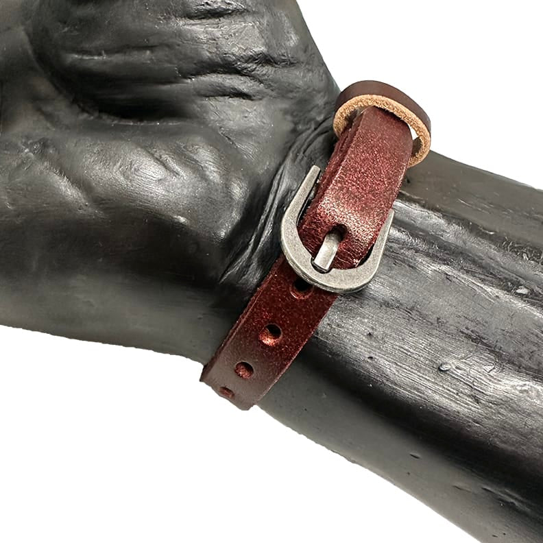 Wornstar Swag Bracelet Wornstar Bracelet - Starred - Oxblood Red