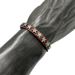 Wornstar Swag Bracelet Wornstar Bracelet - Starred - Oxblood Red