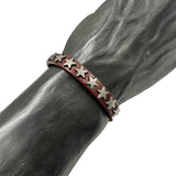 Wornstar Swag Bracelet Wornstar Bracelet - Starred - Oxblood Red