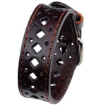 Wornstar Swag Bracelet Wornstar Bracelet - Vintage Brown Leather - Diamond