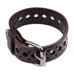 Wornstar Swag Bracelet Wornstar Bracelet - Vintage Brown Leather - Diamond