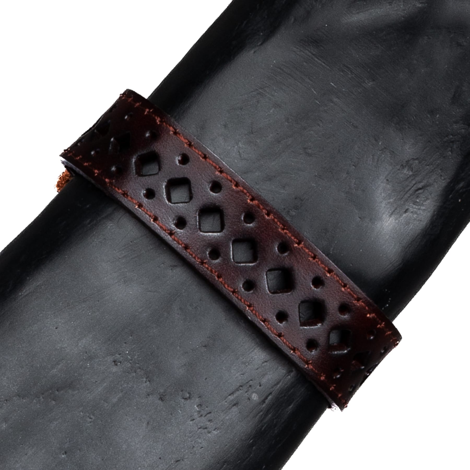 Wornstar Swag Bracelet Wornstar Bracelet - Vintage Brown Leather - Diamond