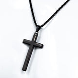 Wornstar Swag Necklace Wornstar Necklace - Plain Cross - Black Finish