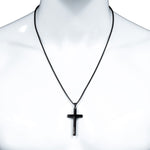 Wornstar Swag Necklace Wornstar Necklace - Plain Cross - Black Finish