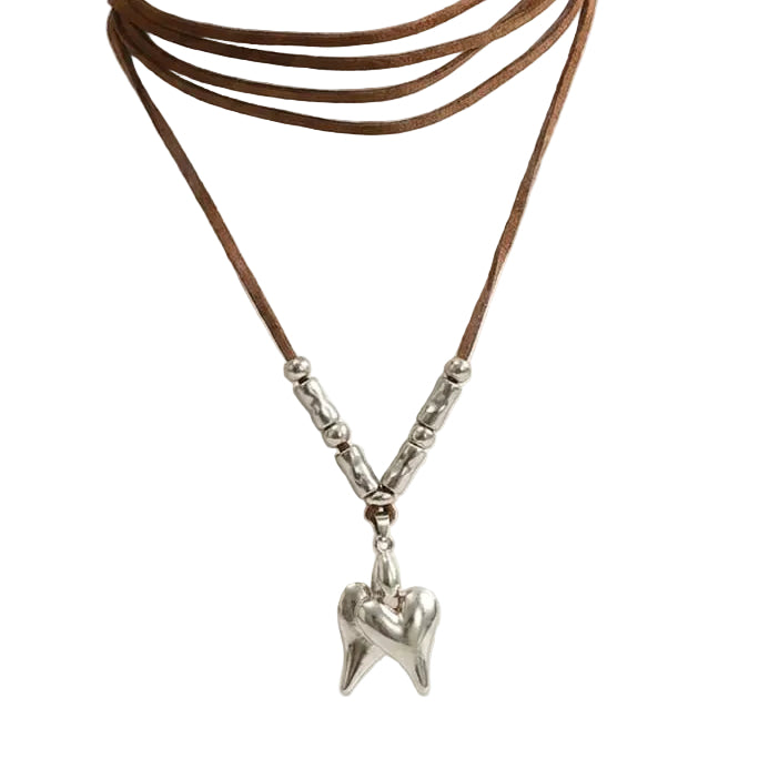Wornstar Swag Necklace Wornstar Necklace - Two of Hearts