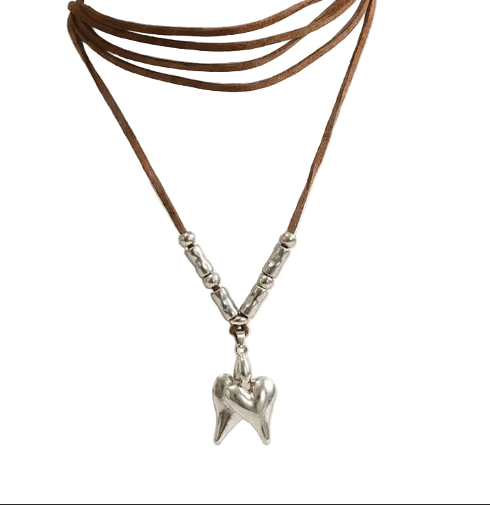 Wornstar Swag Necklace Wornstar Necklace - Two of Hearts