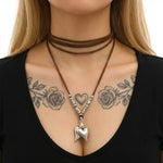 Wornstar Swag Necklace Wornstar Necklace - Two of Hearts