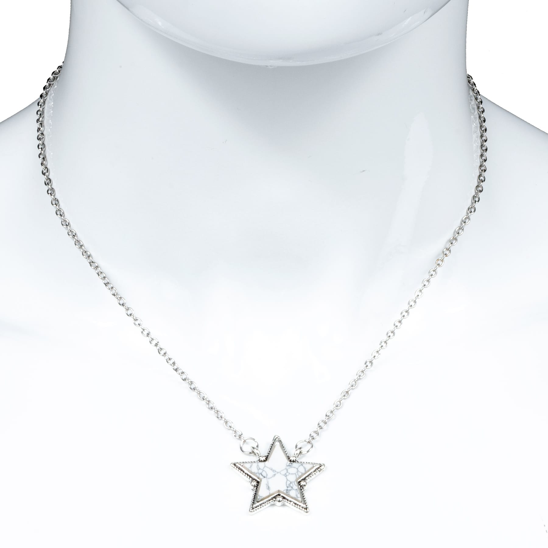 Wornstar Swag Necklace Wornstar Necklace - White Star