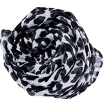 Wornstar Swag Accessory Wornstar Scarf - Leopard Print - Black and White