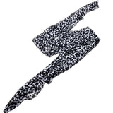Wornstar Swag Accessory Wornstar Scarf - Leopard Print - Black and White