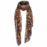 Wornstar Swag Accessory Wornstar Scarf - Leopard Print - Espresso