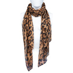 Wornstar Swag Accessory Wornstar Scarf - Leopard Print - Espresso