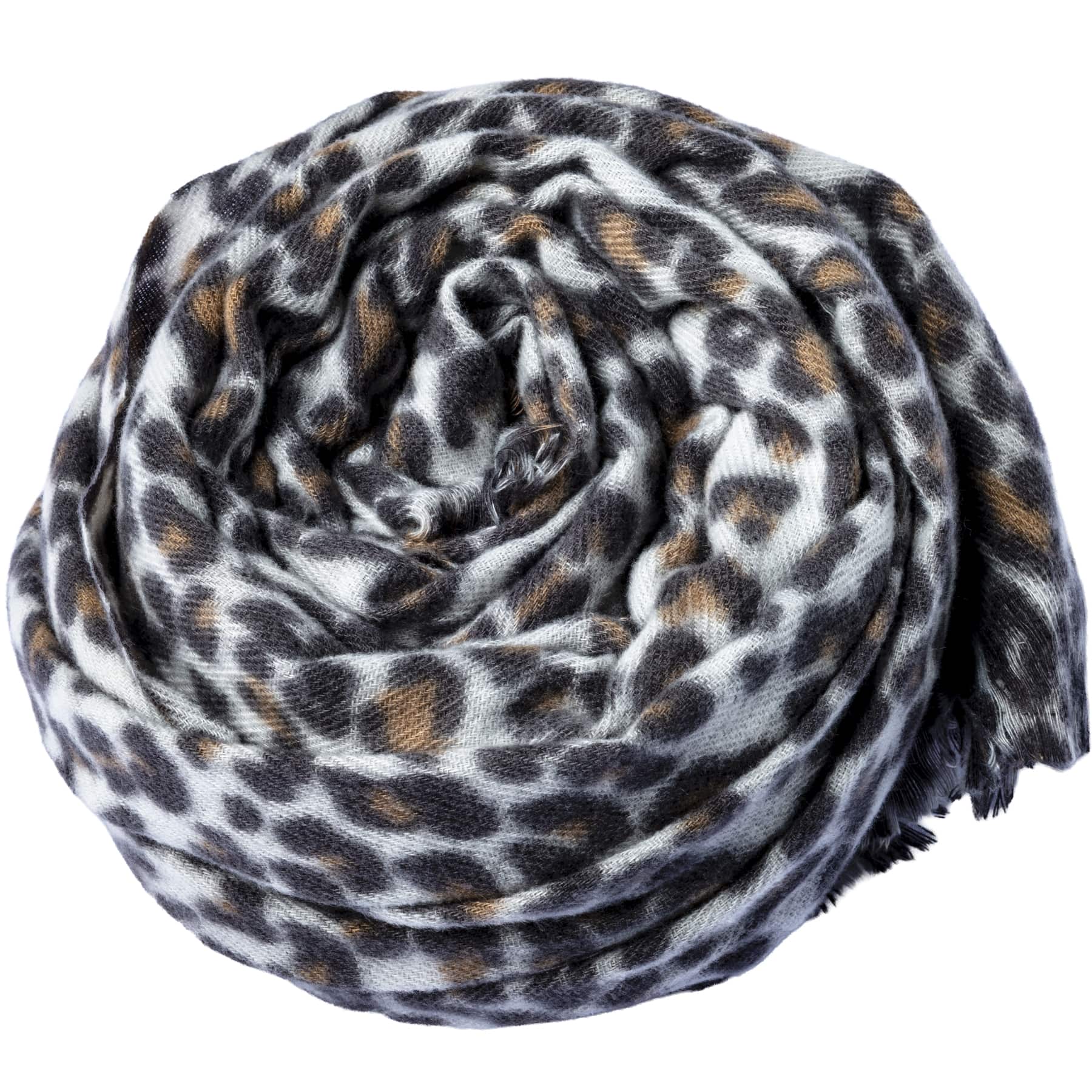 Wornstar Swag Accessory Wornstar Scarf - Leopard Print - Kashmir
