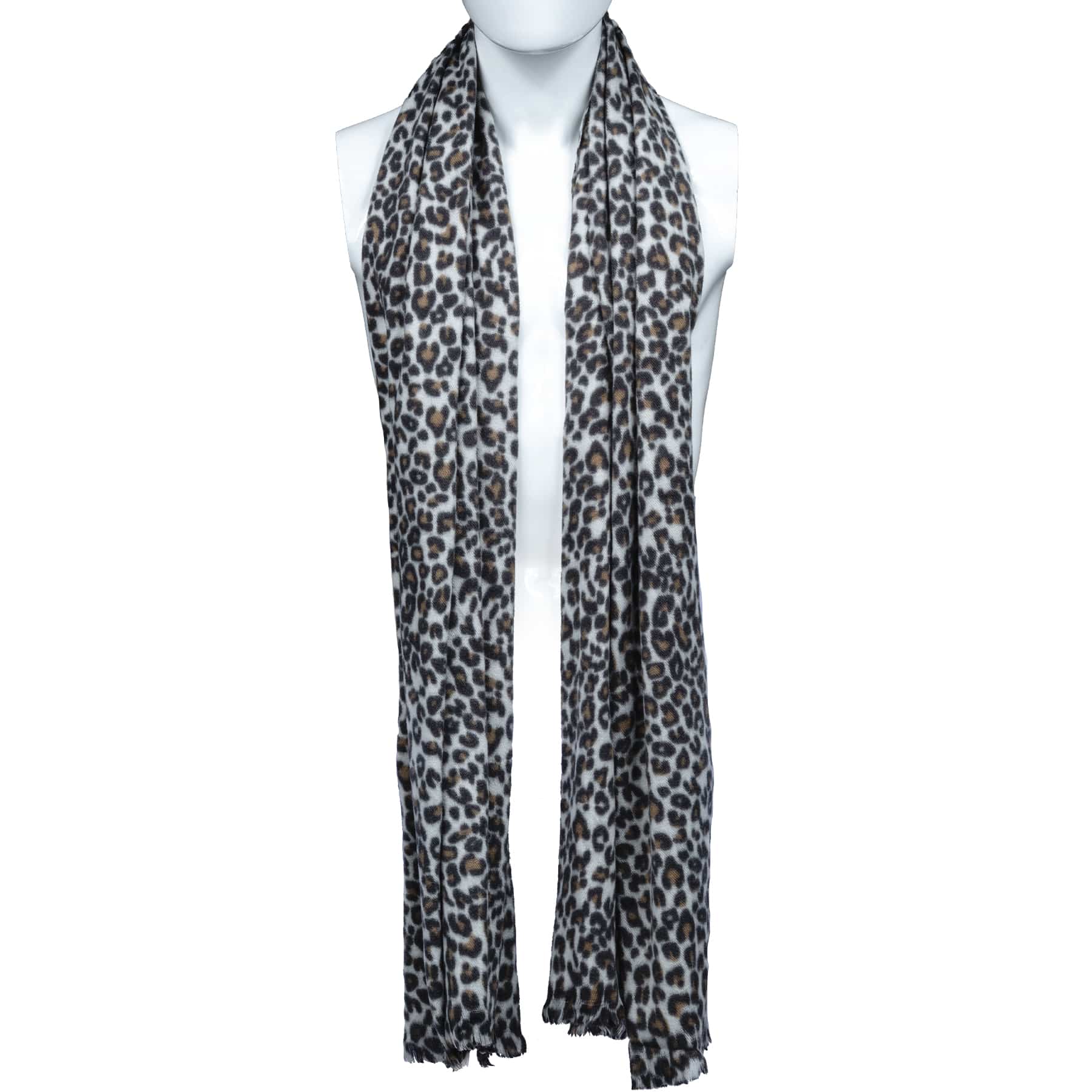 Wornstar Swag Accessory Wornstar Scarf - Leopard Print - Kashmir