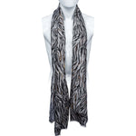 Wornstar Swag Accessory Wornstar Scarf - Lightweight Linen - Zebra