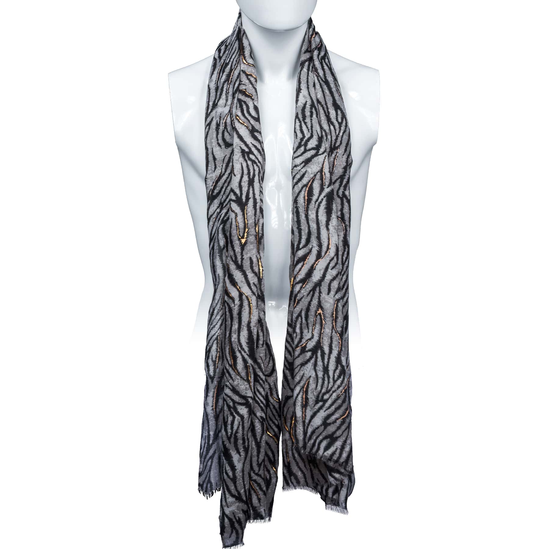 Wornstar Swag Accessory Wornstar Scarf - Lightweight Linen - Zebra