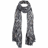Wornstar Swag Accessory Wornstar Scarf - Lightweight Linen - Zebra