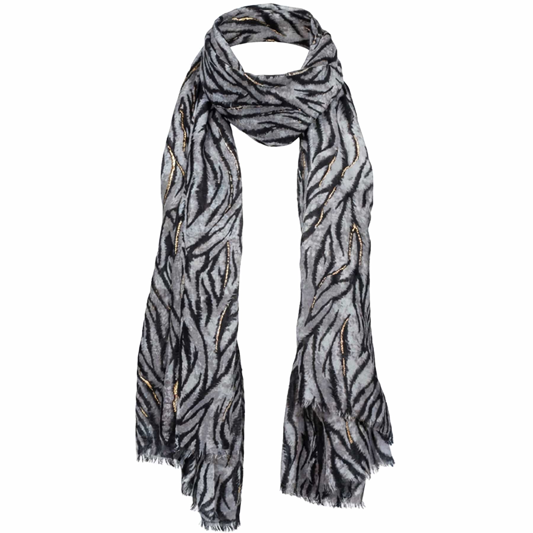 Wornstar Swag Accessory Wornstar Scarf - Lightweight Linen - Zebra