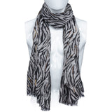 Wornstar Swag Accessory Wornstar Scarf - Lightweight Linen - Zebra